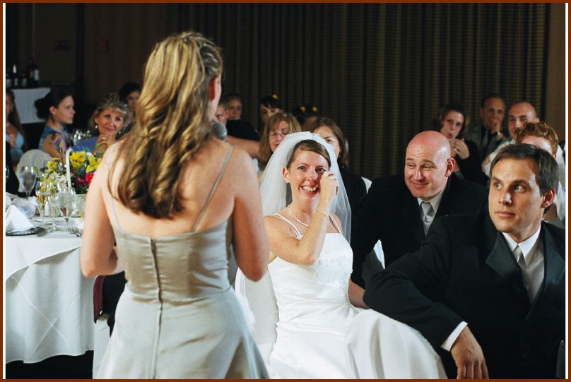 Moira's tearjerking toast