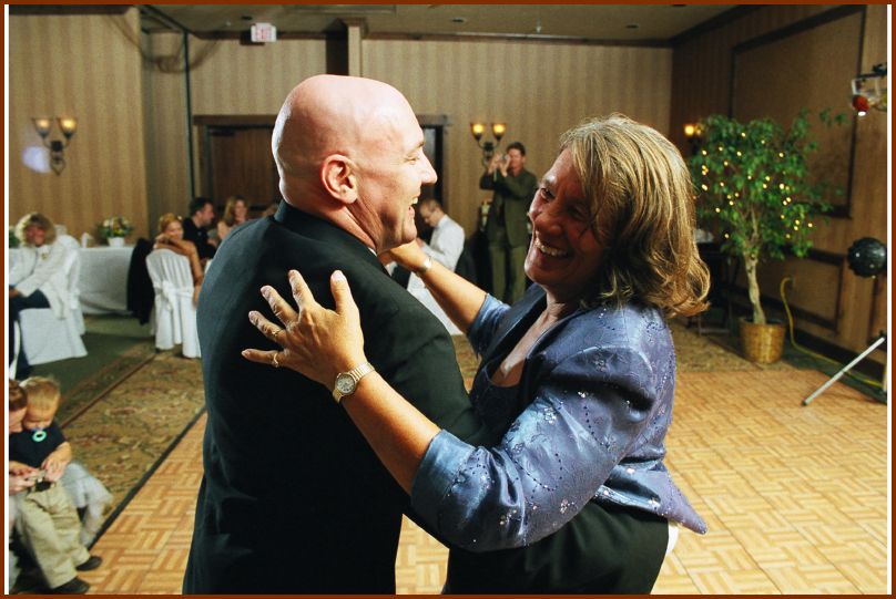 Jeremiah dancing with his Mom