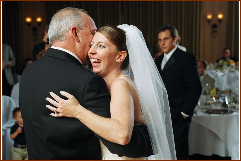 Meghan dancing with her Dad