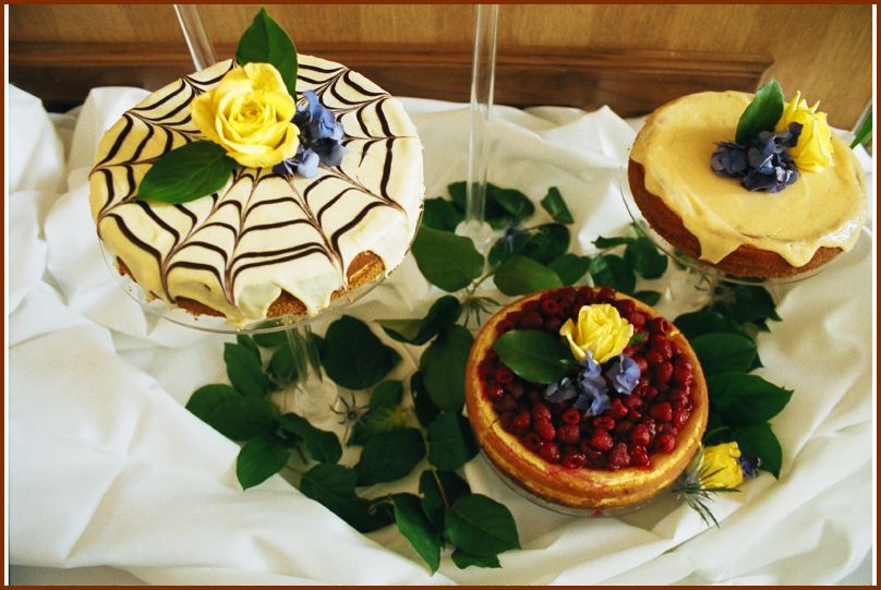 Non-traditional Wedding Cake