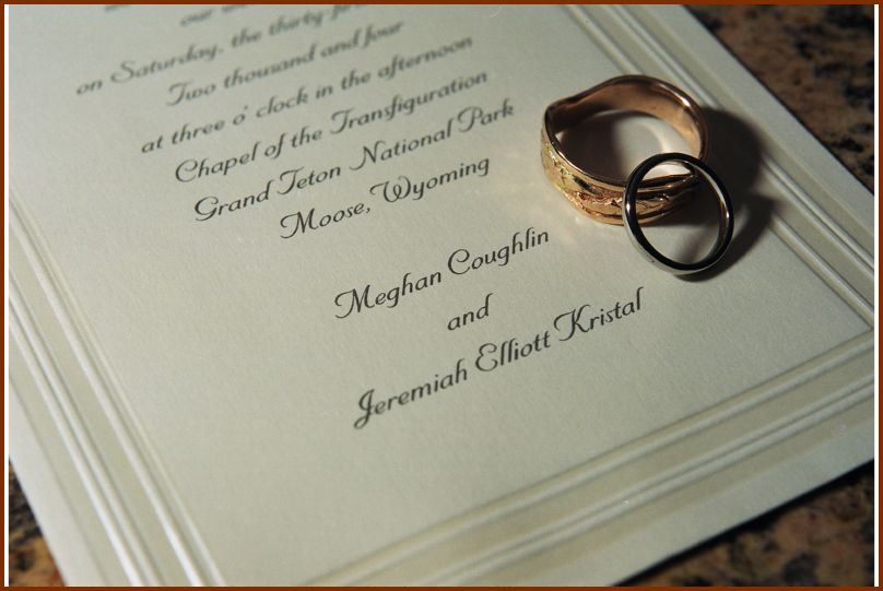 Invitation & Rings